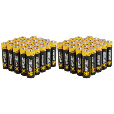 Northern Tool + Equipment AA Alkaline Batteries, 48-Pk.