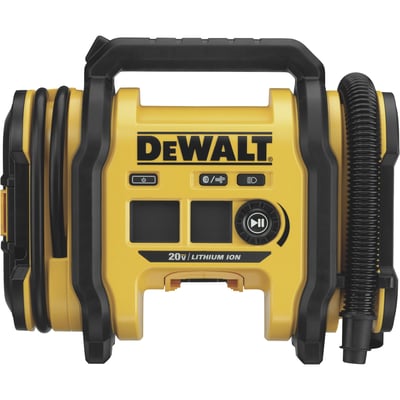 DEWALT 20V MAX Corded/Cordless Air Inflator, Tool Only, Model# DCC020IB