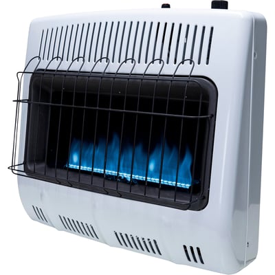 Mr. Heater Factory-Reconditioned Natural Gas Vent-Free Blue Flame Wall Heater, 30,000 BTU, Wall-Mount Only, Fan Not Included, Model# MHVFB30NGT-Recon