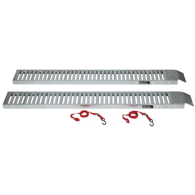 Ironton Steel Loading Ramp Set, 1000-Lb. Capacity, 9in.W x 72in.L