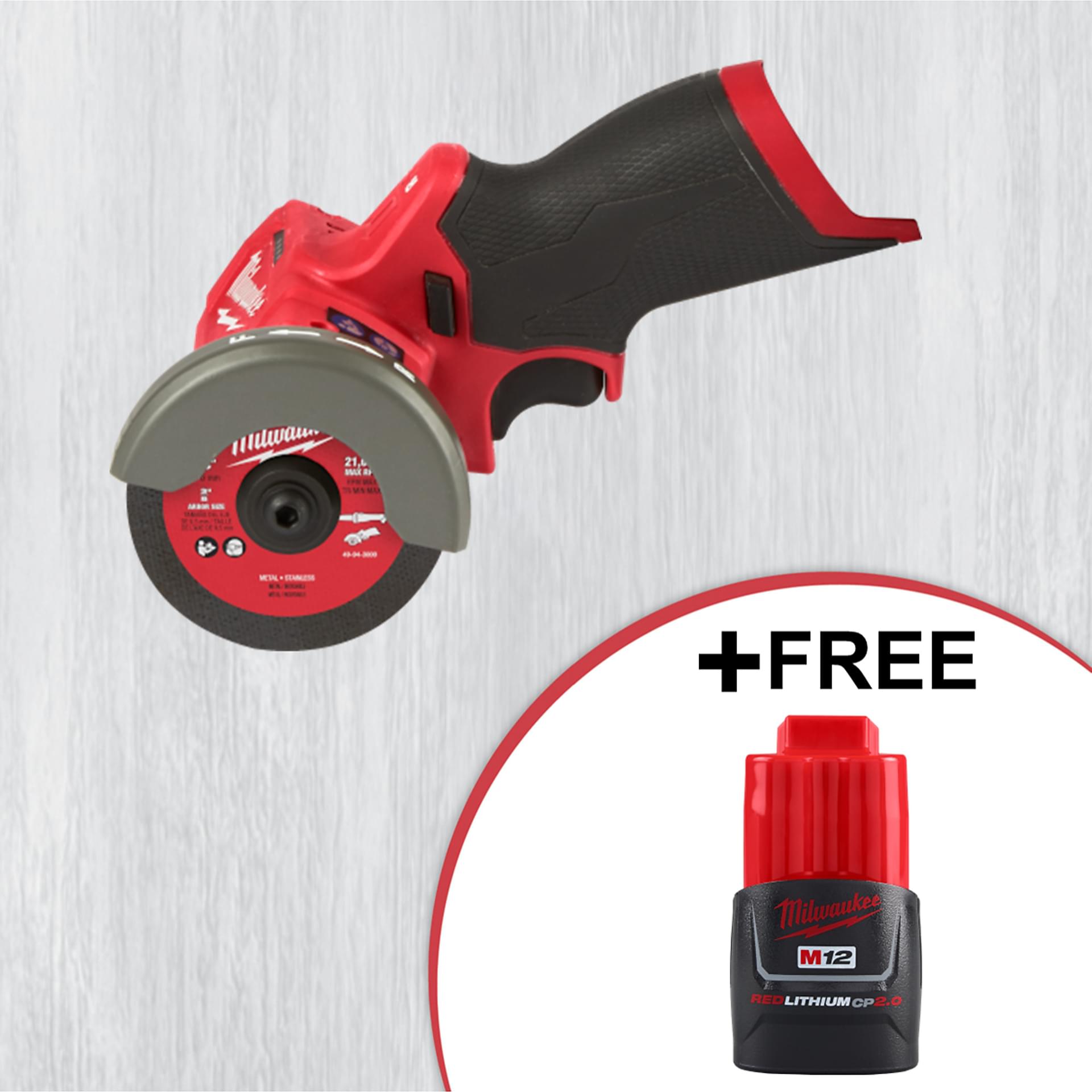 Milwaukee M12 FUEL 3in. Compact Cut Off Tool, Tool Only, Model# 2522-20