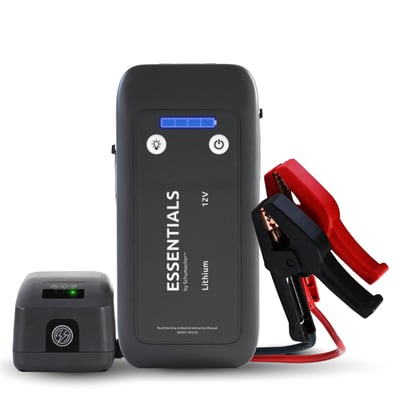 Schumacher 12V Lithium Jump Starter and Portable Power Pack, 1500 Amps, Model# 940261688PS4