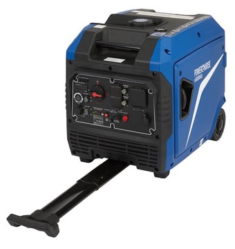 Powerhorse Inverter Generator, 5000 Surge Watts, 4000 Rated Watts, 120V, 58dB Quiet Run, Dual Fuel, CO Shutdown