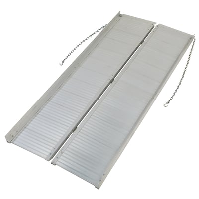 Ironton Aluminum Folding Ramp, 600-Lb. Capacity per Ramp, Pair
