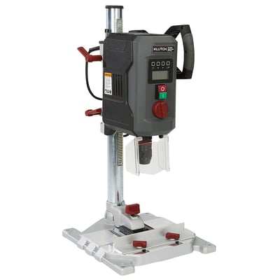 Klutch Electric Drill Press with Digital Display + Laser Guide, Variable Speed, 1 HP, 120 Volts