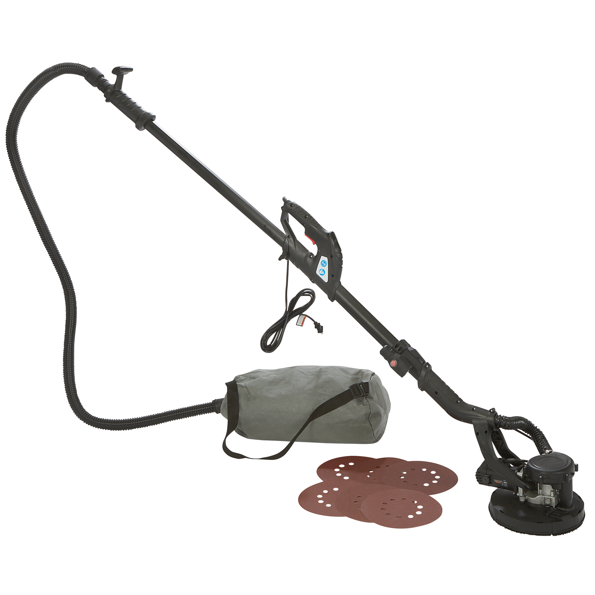 Ironton 9in. Drywall Sander, 6.5 Amps, 750–1600 OPM, 8-1/2in. Pad
