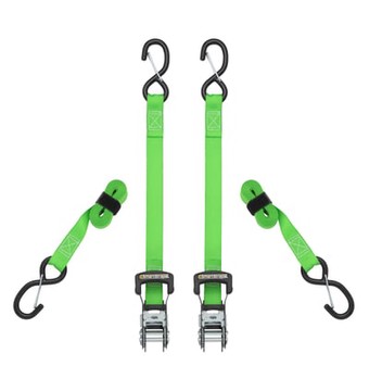 SmartStraps 10ft. Padded Ratchet Tie-Down Straps with Gated Hook, 2-Pk., Model# 4759