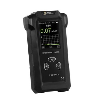 PCE Radiation Detector — Geiger Counter, Monitors X, Gamma, and Beta Radiation, Model# PCE-RAM 6
