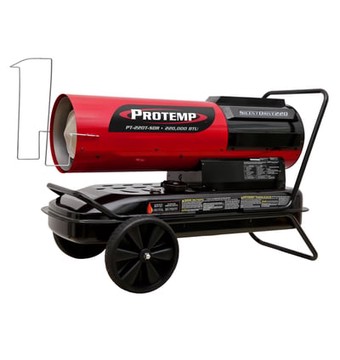 ProTemp 220K BTU Silent Drive, Kerosene, Model# PT-220T-SDR