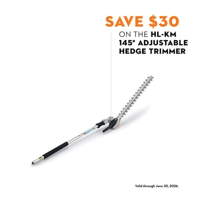 STIHL Hedge Trimmer Attachment, 20in. Blade, Fits Stihl KombiSystem, Model# HL KM 145