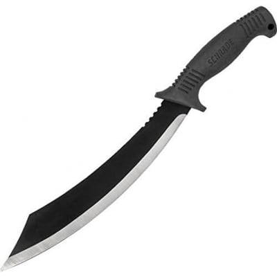 Schrade Decimate Parang 18in. Machete, 12in. Blade, Stainless Steel, TPR Handle, Model# SCMACH1CP