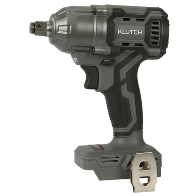 Klutch 1/2in. Impact Wrench, KLiQ 20V, 500 Ft./Lbs. Breakaway Torque, Brushless, Cordless, Bare Tool