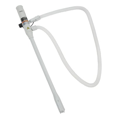 Ironton Battery-Powered Fuel Transfer Pump, 3.2 GPM, Fits 4.3ft. Hose