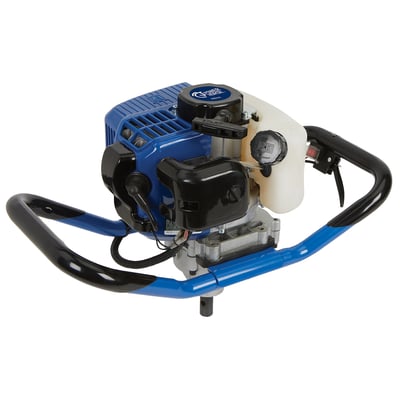 Powerhorse One-Person Earth Auger Powerhead, 52cc 2-Cycle Gas Engine w/Muffler Heat Shield, 55ft./lb. Max Drilling Torque, (Auger Bit Not Included)