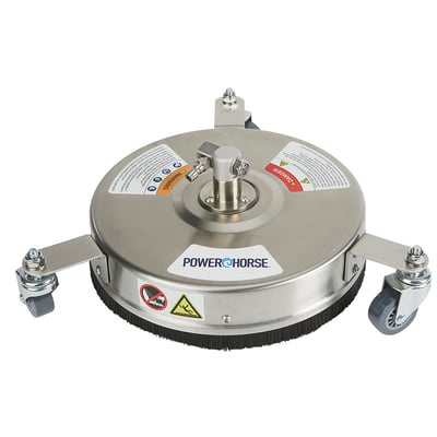 Powerhorse 12in. Pressure Washer Surface Cleaner, 4000 PSI, Stainless Steel