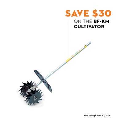 STIHL Handheld Mini Cultivator Attachment, Fits Stihl KombiSystem, Model# BF KM