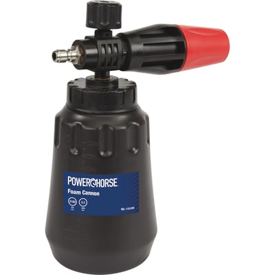 Powerhorse Foam Cannon, 2100 PSI, 5.3 GPM, 1-Liter Capacity