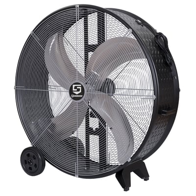 Strongway 42in. Direct Drive Drum Fan, 16,500 CFM, 3/5 HP, 2 Speeds