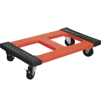 Strongway Poly Mover's Dolly, 1200-Lb. Capacity, 30in.L x 18in.W x 6in.H