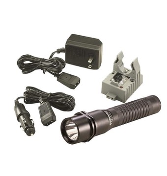 Streamlight Strion LED Rechargeable Flashlight — 375 Lumens, 6in., High/Med/Low/Strobe Modes, Black, Model# STL74301