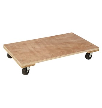 Ironton Platform Plywood Mover's Dolly, 30in.L x 18in.W, 1000-Lb. Capacity