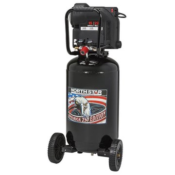 NorthStar Vertical Air Compressor, America's 250th Limited Edition, 15-Gal. Tank, 225 PSI, 4 CFM @ 90 PSI