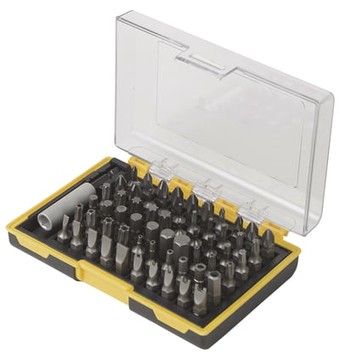 Klutch 61-Pc. Screwdriver Bit Set