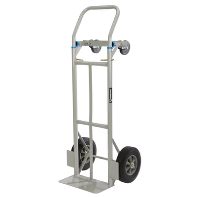 Strongway 2-In-1 Convertible Hand Truck, 600-Lb. Capacity, 47.24in.H