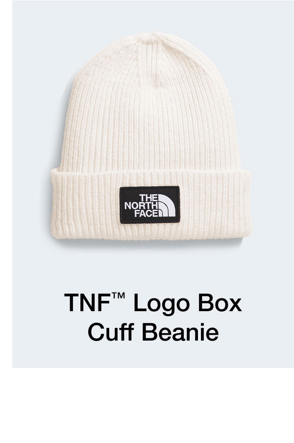 TNF Logo Box Cuff Beanie