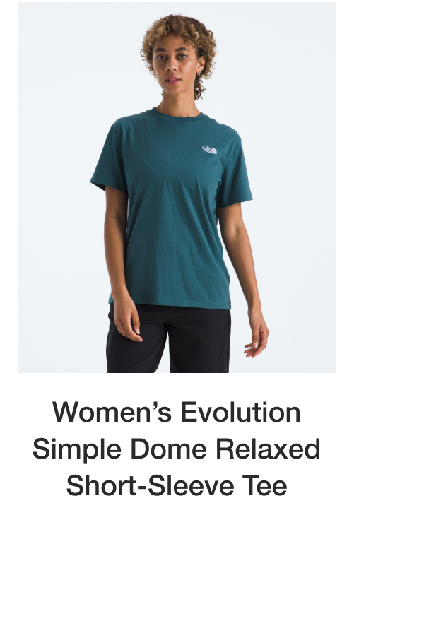 Women's Evolution Simple Dome Relaxed Short-Sleeve Tee