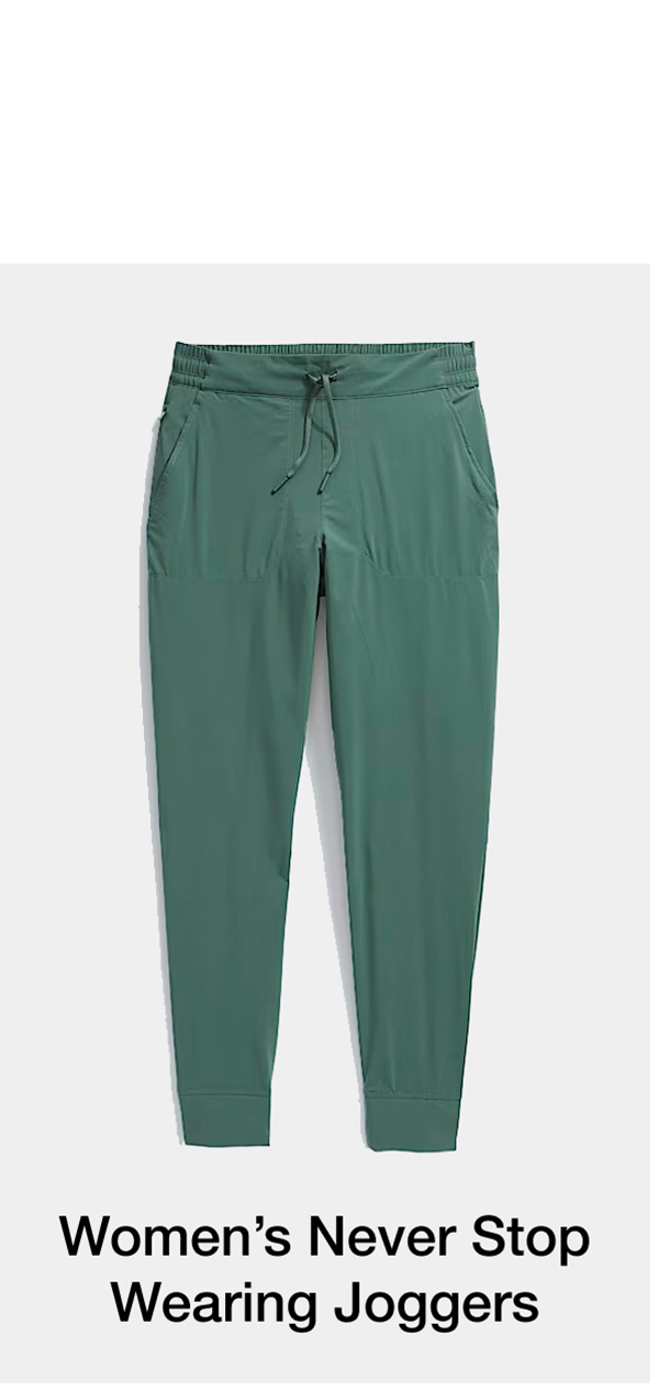 Women's Never Stop Wearing Joggers