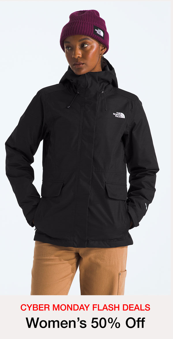 CYbER MONDAY FLASH DEALS Women's 50% Off
