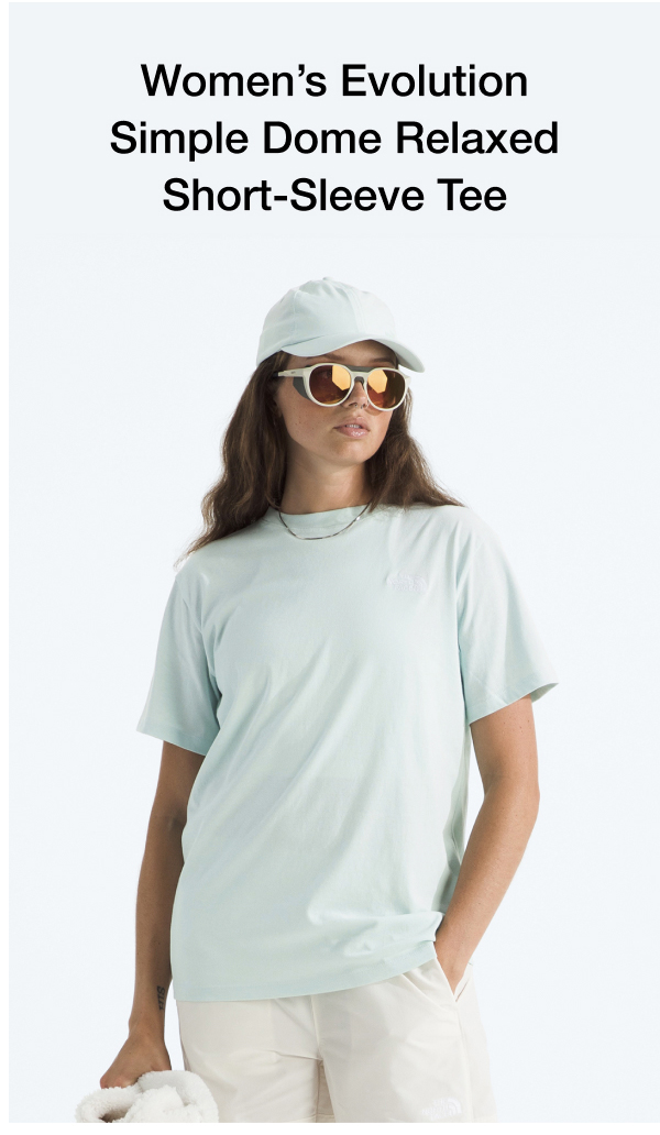 Women’s Evolution Simple Dome Relaxed Short-Sleeve Tee