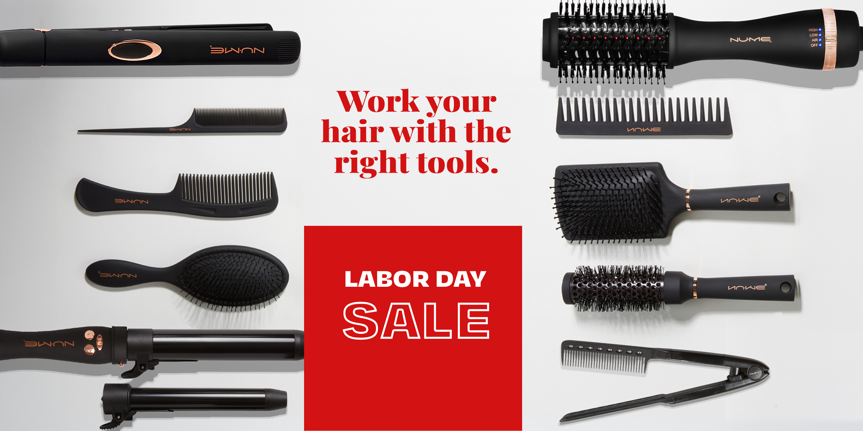 NuMe Hair products and tools
