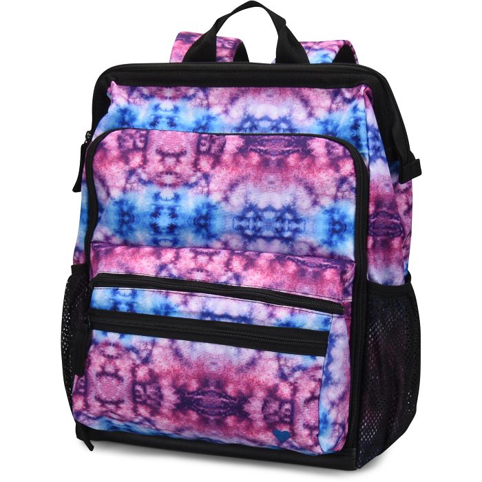 Shop The Ultimate Nursing Backpack in pink tie dye