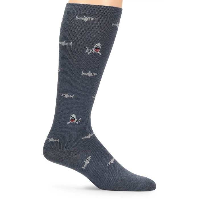 Shop Men'S Compression Socks in blue