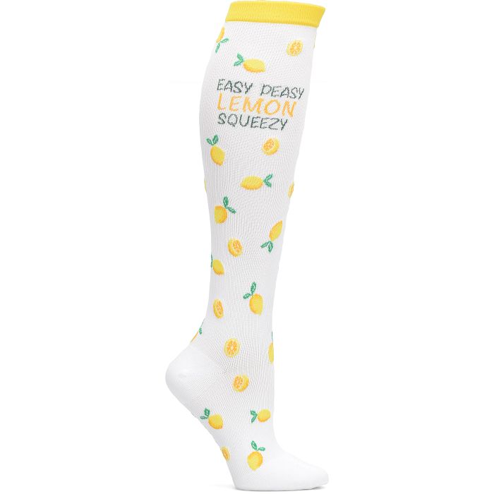 Shop compression socks in yellow lemon squeezy