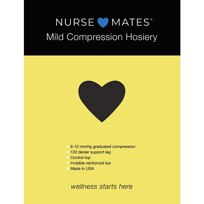 Shop Mild Compression Hosiery in black