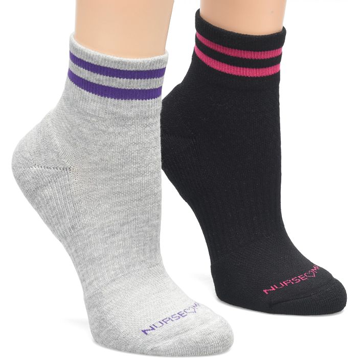 Shop Compression Quarter Top 2-Pair Pack in black