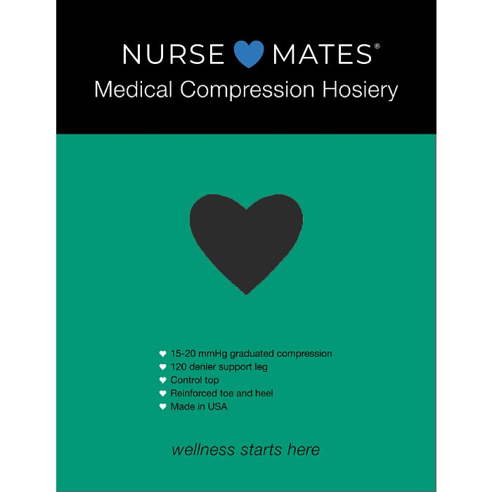Shop medical compression hosiery in black