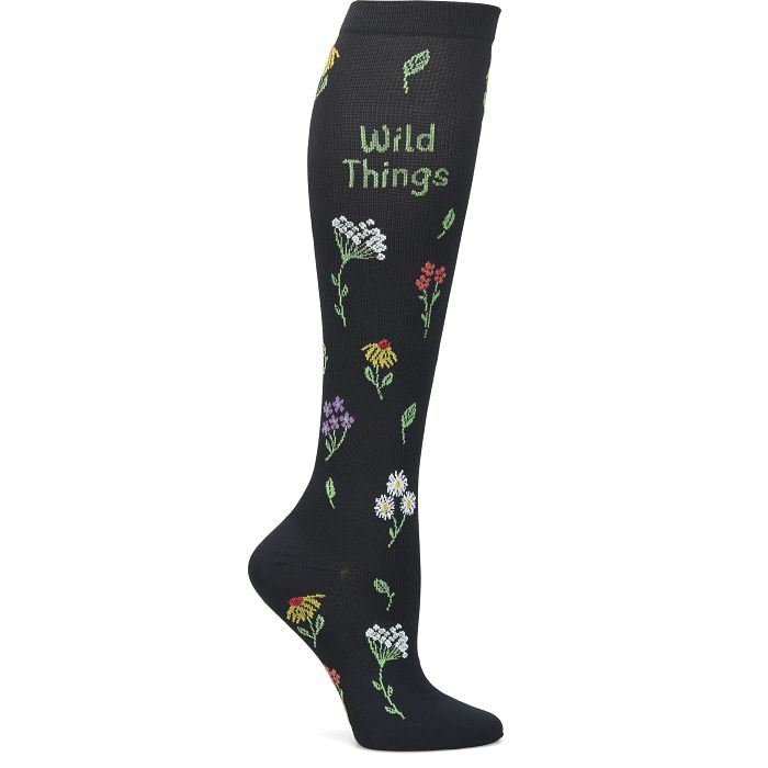Shop compression socks in wild things black
