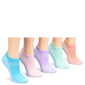 Performance Anklets - 5 Pair Pack in pastels.