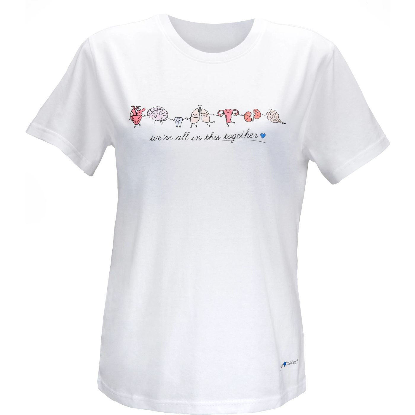 Shop women's nurse graphic t-shirt in white organ party