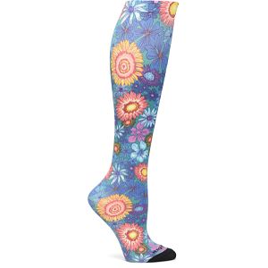 Compression Socks 360 in Botanical Gardens (floral pattern)