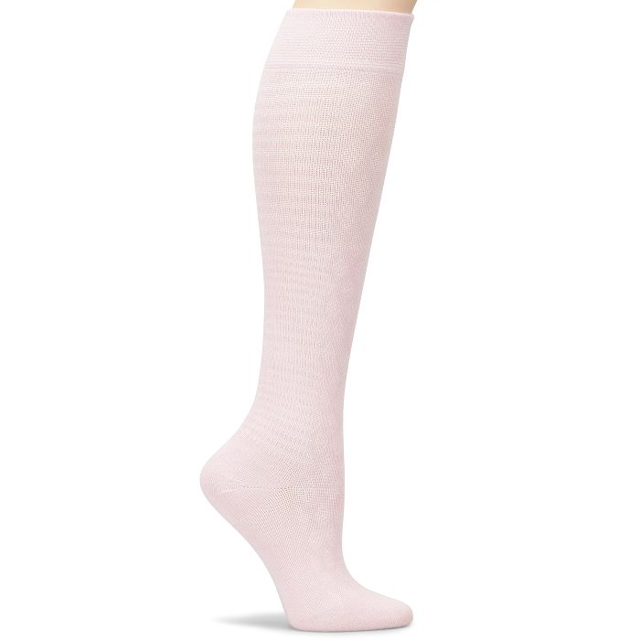 Shop bamboo compression socks in pink
