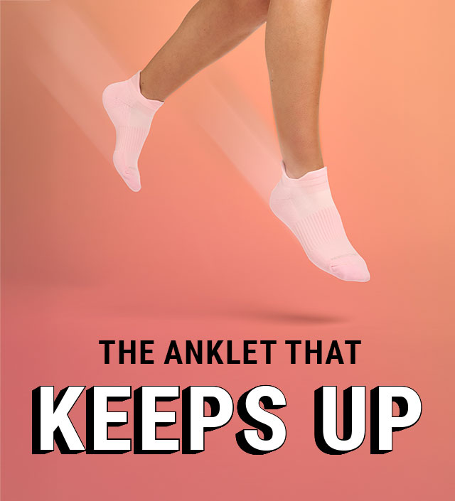 The Anklet that Keeps Up.