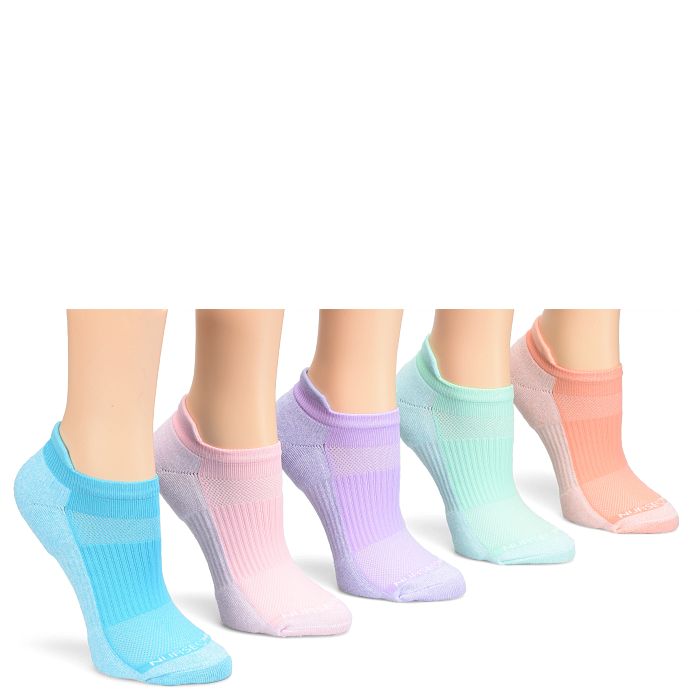 Shop Performance Anklets - 5 Pair Pack in pastels assorted.