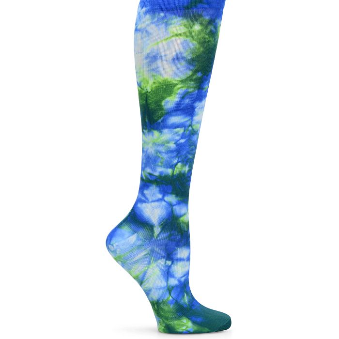 Shop wide calf compression socks in tie dye