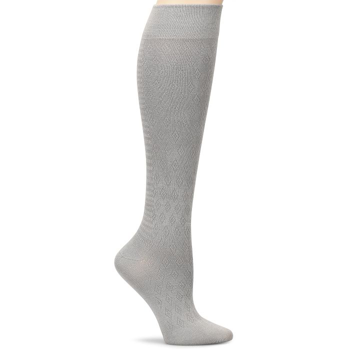 Shop bamboo compression socks in grey