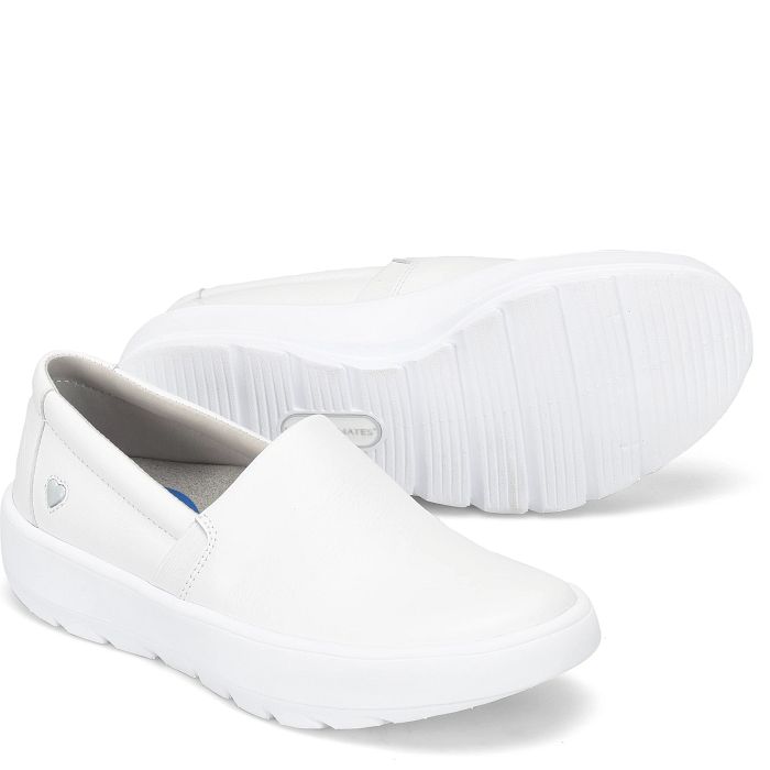 Shop cascade slip ons in white